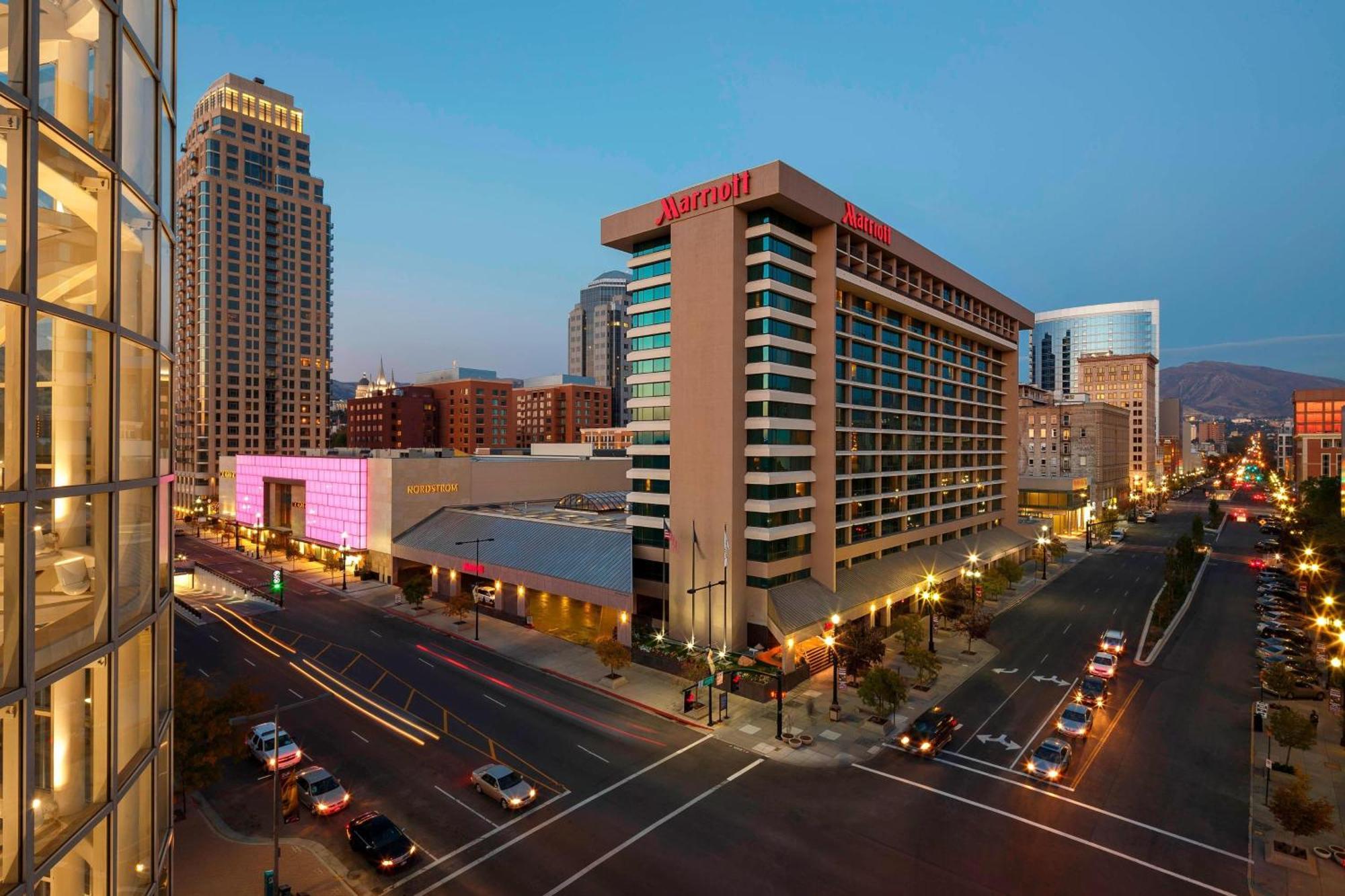 Salt Lake Marriott Downtown At City Creek Salt Lake City Exterior photo