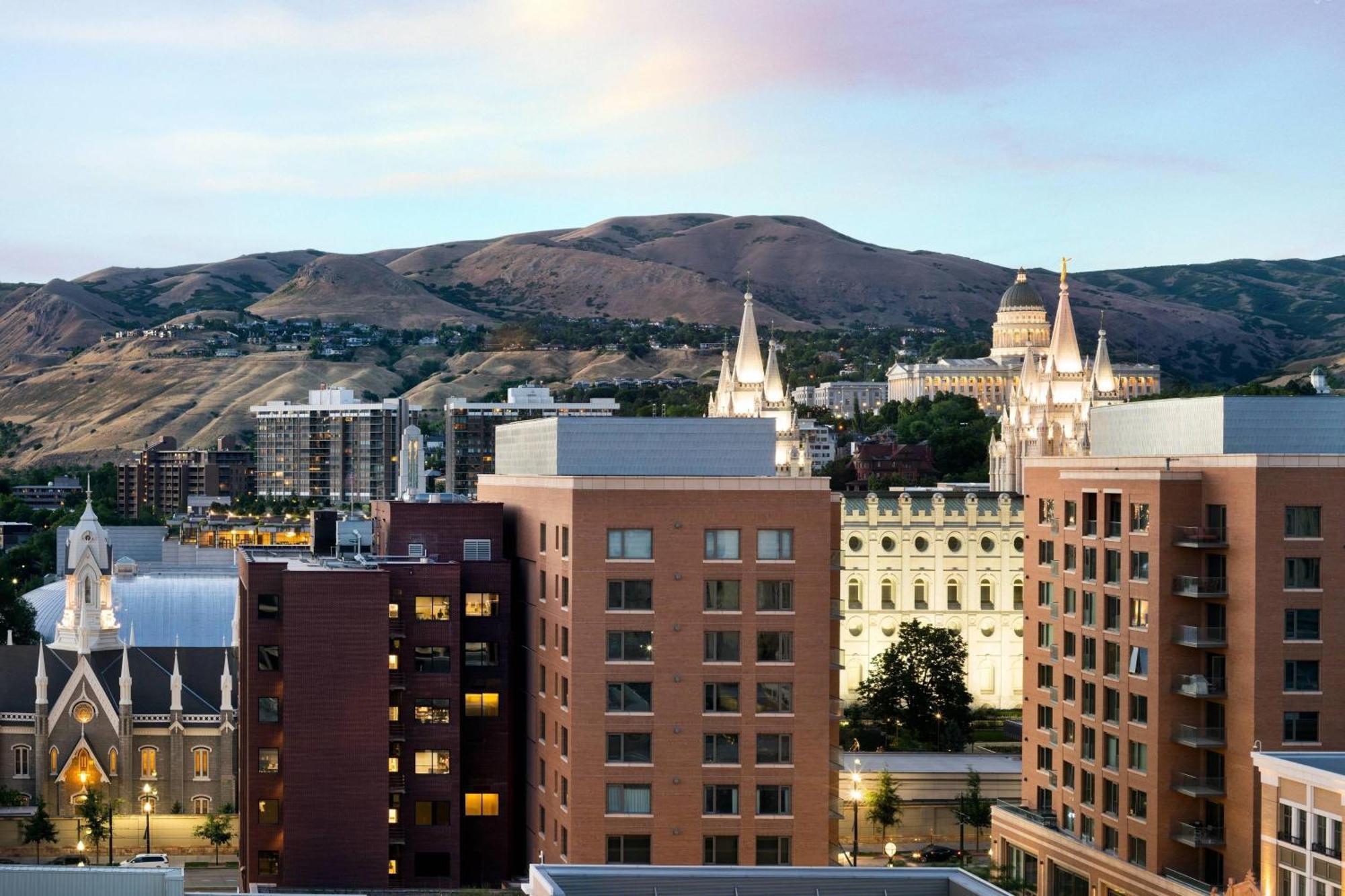 Salt Lake Marriott Downtown At City Creek Salt Lake City Exterior photo